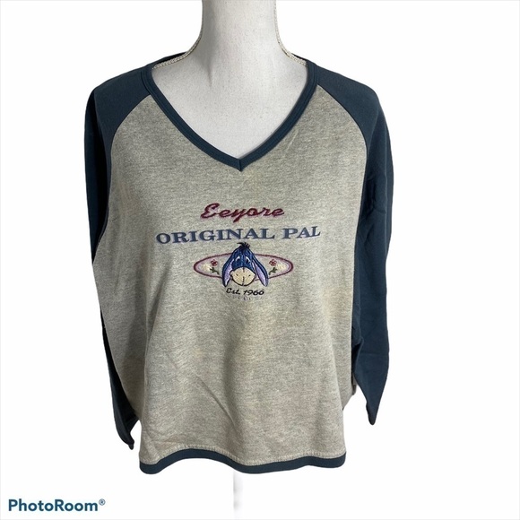 Vintage Tops - Vintage Eeyore Sweatshirt Large Women’s Disney